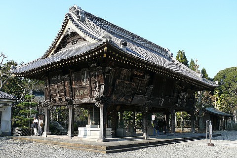 新勝寺額堂