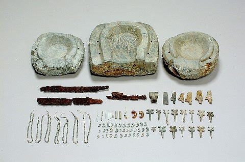 猫作・栗山古墳群第16号墳副葬品