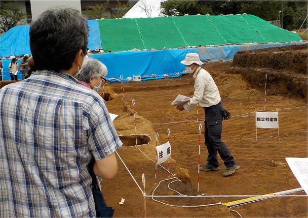 国府台遺跡見学会2