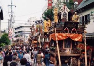 諏訪神社の秋祭り