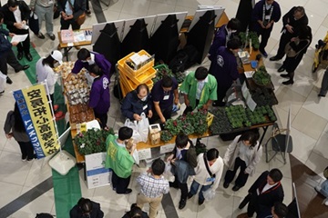 総合学科ブースの様子