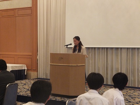 県教育委員会あいさつ（協議会の写真2）