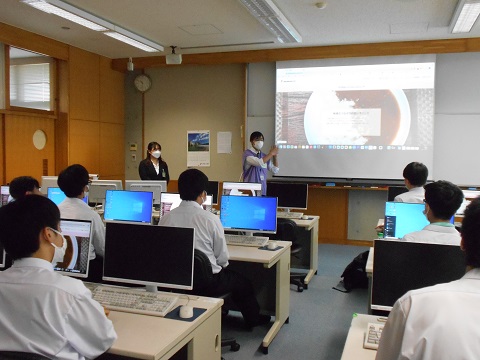 こども食堂活動の説明と事前指導を受けましたの写真