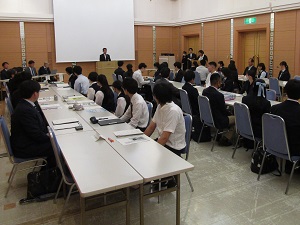 県教育委員会あいさつ（協議会の写真2）