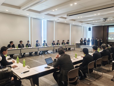 代表生徒のプレゼンテーション