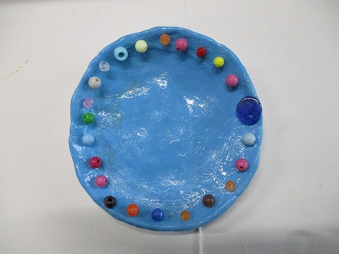 千葉盲学校作品オリジナル飾り皿