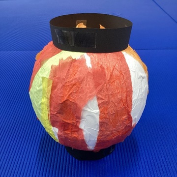 船橋特支作品おまつりちょうちん