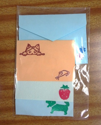 槇の実特支作品メッセージカード