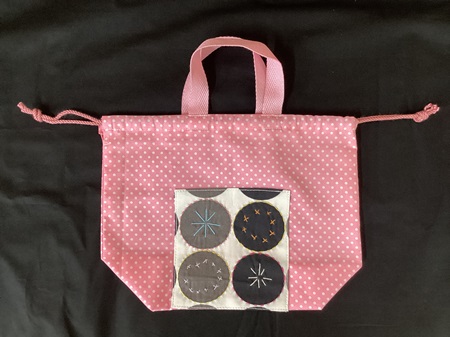 富里特支作品マチあり巾着