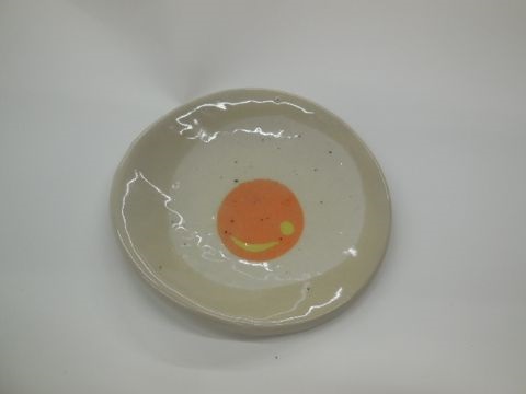 銚子特支作品模様皿