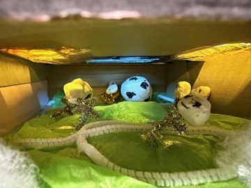 船橋特支作品テレビからサッカーかんせん