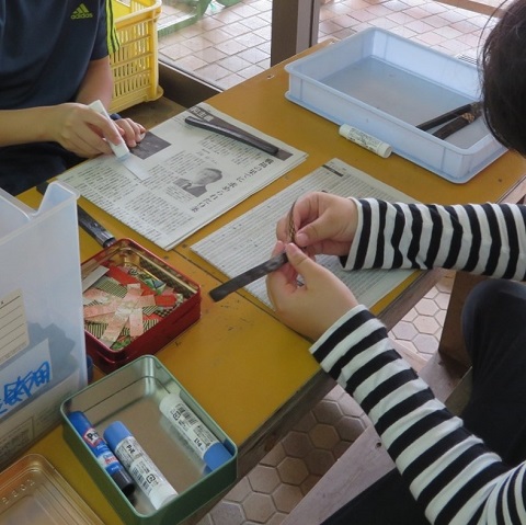 炭作品製作