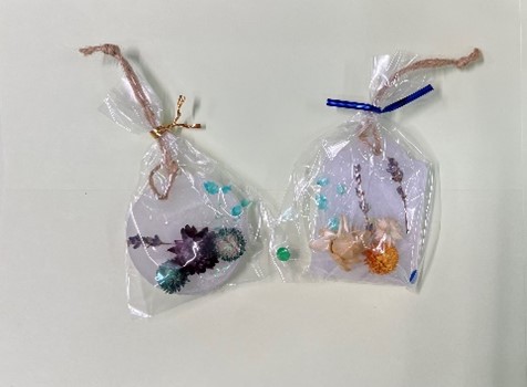 高等部　園芸班「アロマワックスバー」の写真