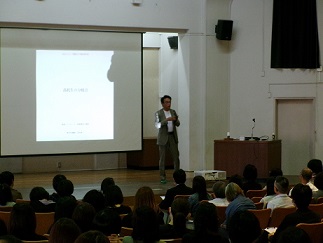千葉高校進路講演会の画像