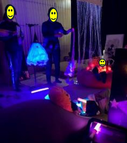 スヌーズレンの空間の写真