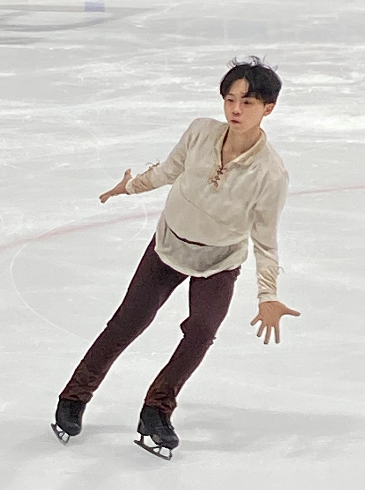 フィギュアスケート成年男子北村選手の画像