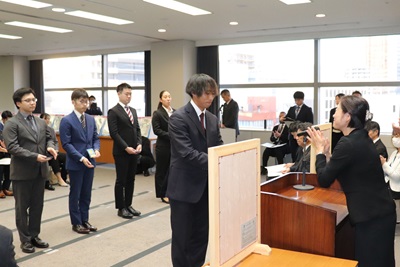 優秀選手表彰の写真