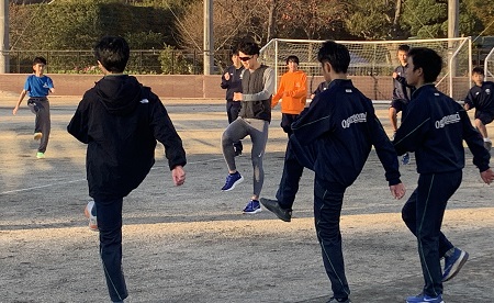鈴木選手による実技指導。