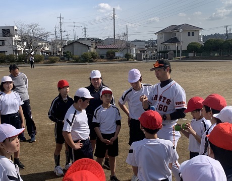 大野さん指導の様子。