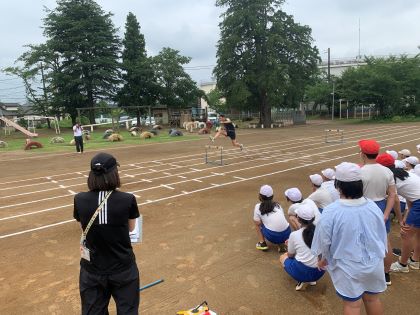 二宮選手のデモンストレーション