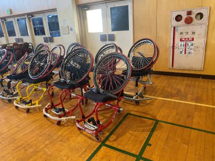 競技用の車いす