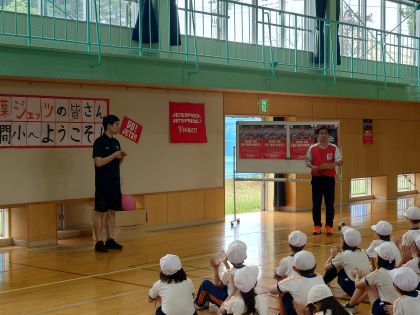 千葉ジェッツ田代コーチの挨拶
