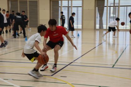 小川選手とプレーする選手