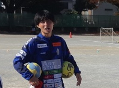 栗田選手の写真