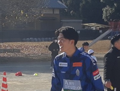 富田選手の写真
