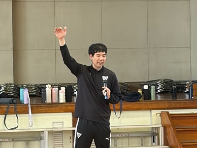 千葉ジェッツふなばしの田代コーチの写真