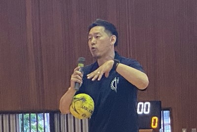 講師の河田氏の写真