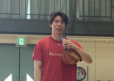 二上選手の写真