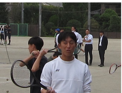 米川選手の写真