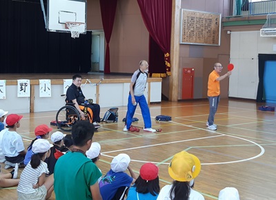 活動の様子の写真