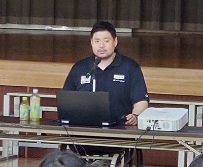 香西選手の写真