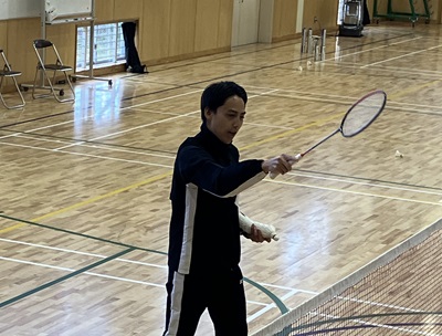 上田選手の写真