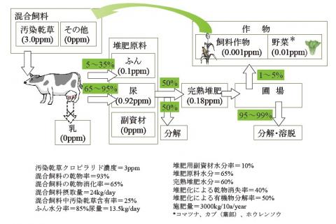 図1：クロピラリドの流れ