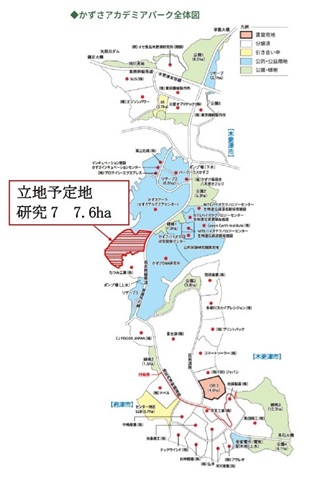 デロイト　ユニバーシティ　位置図