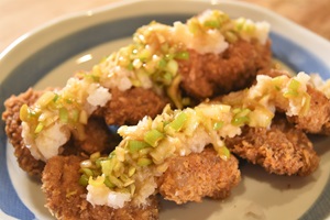 イノシシ肉のひとくちカツ