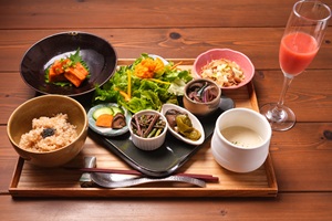 とまりこ食堂のランチの画像