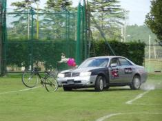時速３０ｋｍでの自転車への衝突