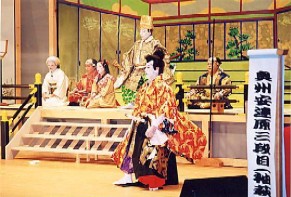 歌舞伎公演の様子