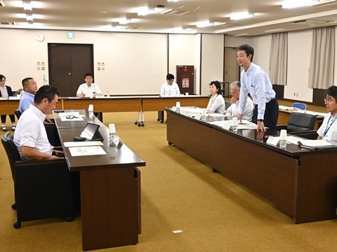 印西市役所における意見交換の画像