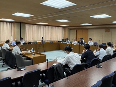 野田市役所における意見交換の画像