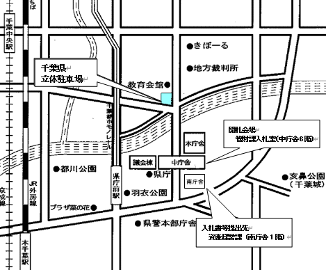 入札関連案内図