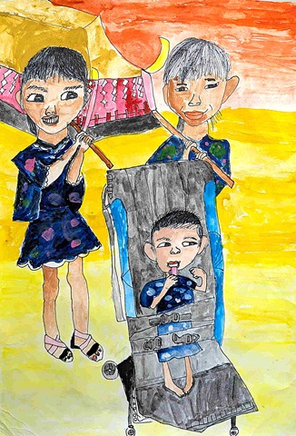 小学生区分千葉県知事最優秀賞作品の画像