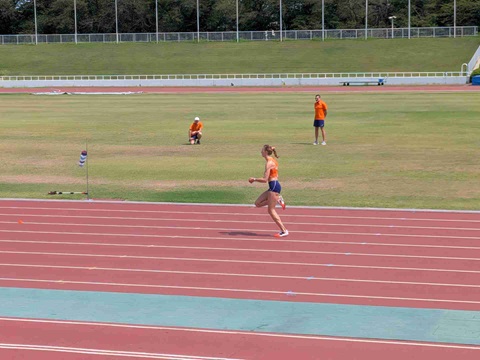 公開練習の様子