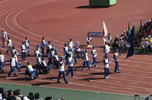 千葉県選手団入場