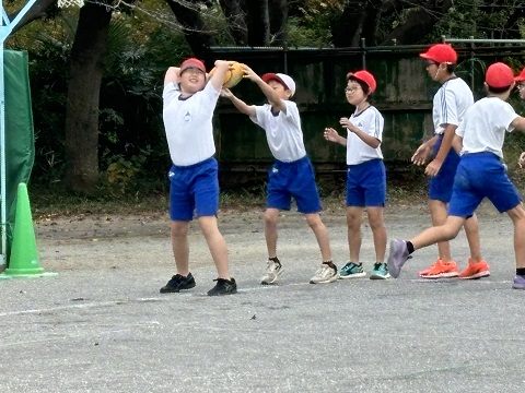 ボールつなぎ