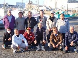 夷隅東部ひき縄研究会の皆さん